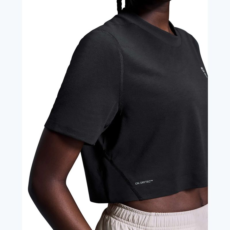Damen-Trainings-T-Shirt On Train-T Crop black 7