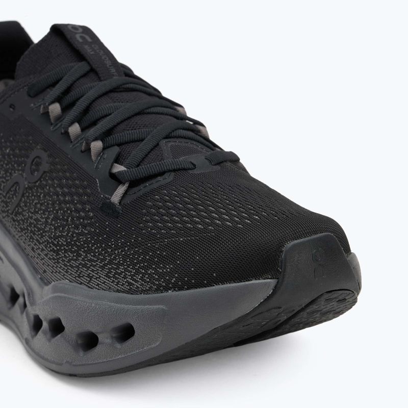Herren On Cloudsurfer Max Wide schwarz/eclipse Laufschuhe 7