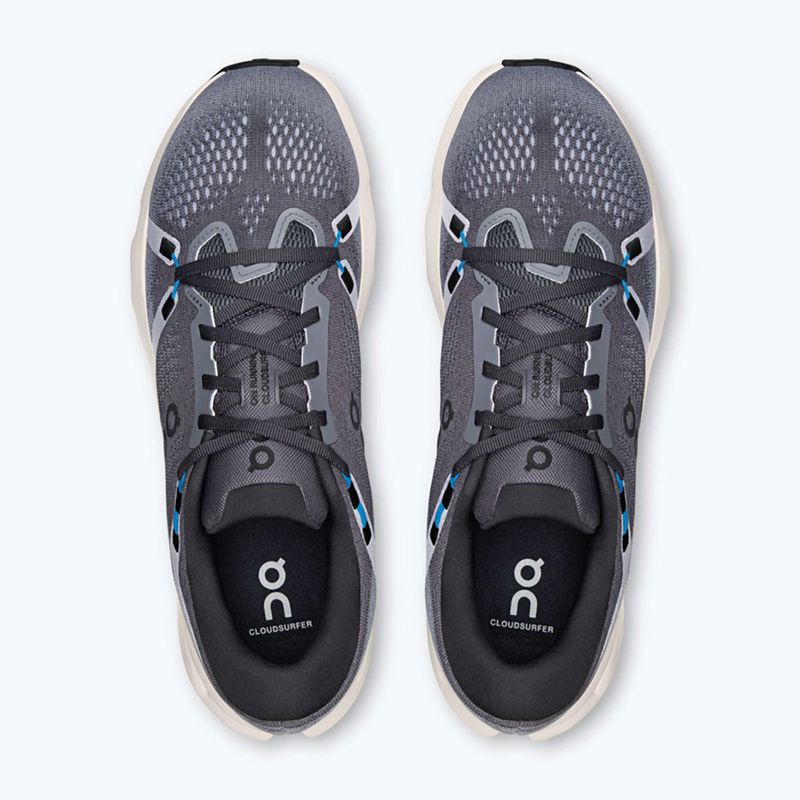 Damen-Laufschuhe On Cloudsurfer 2 Wide black/malibu 6