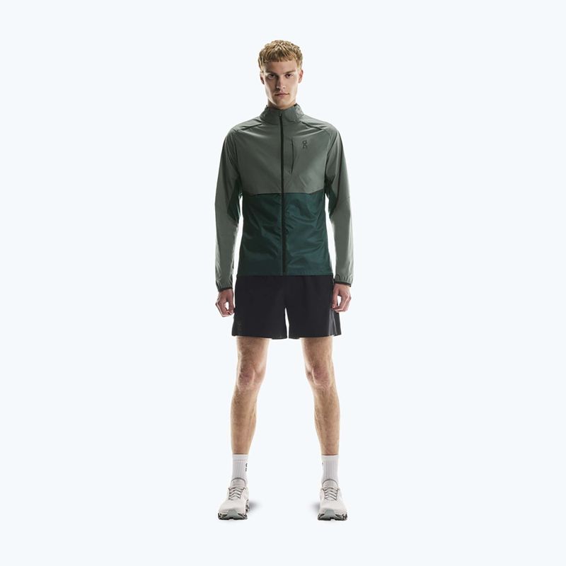 Men's On Weather spirulina/olive Laufjacke 2