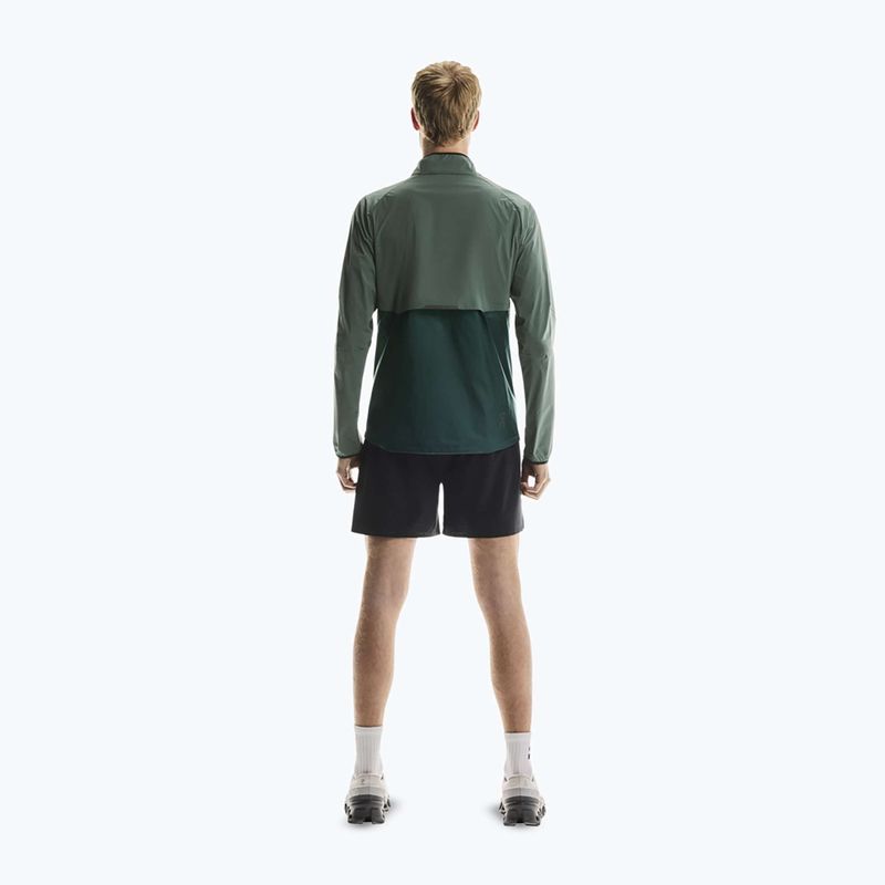 Men's On Weather spirulina/olive Laufjacke 3