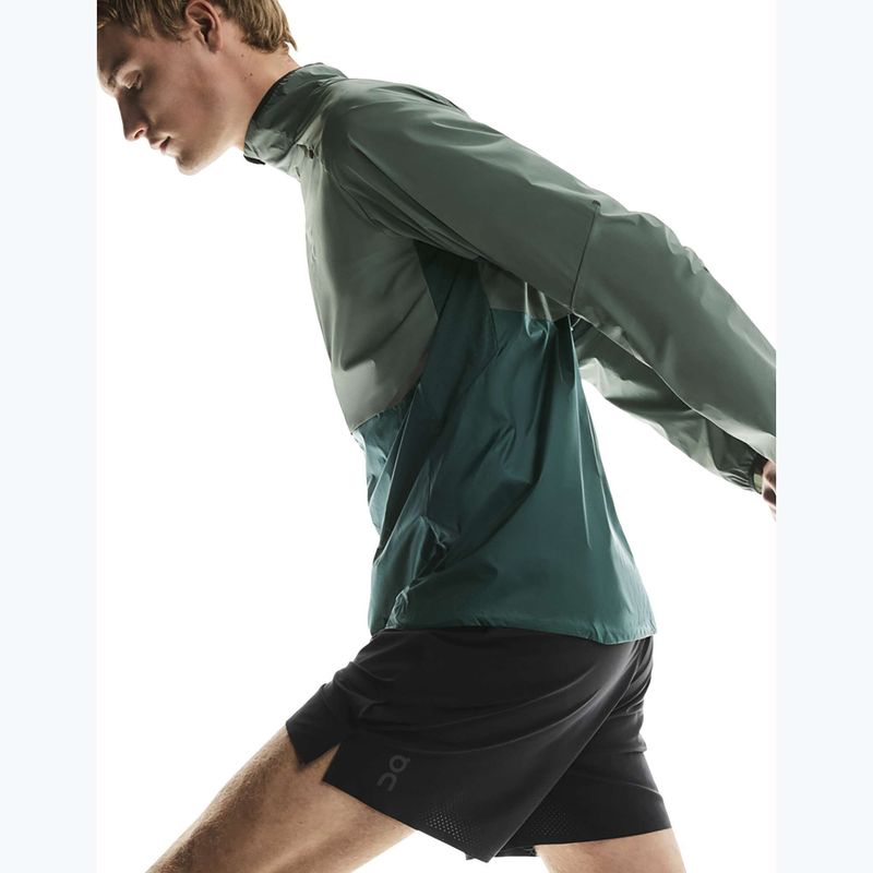 Men's On Weather spirulina/olive Laufjacke 6