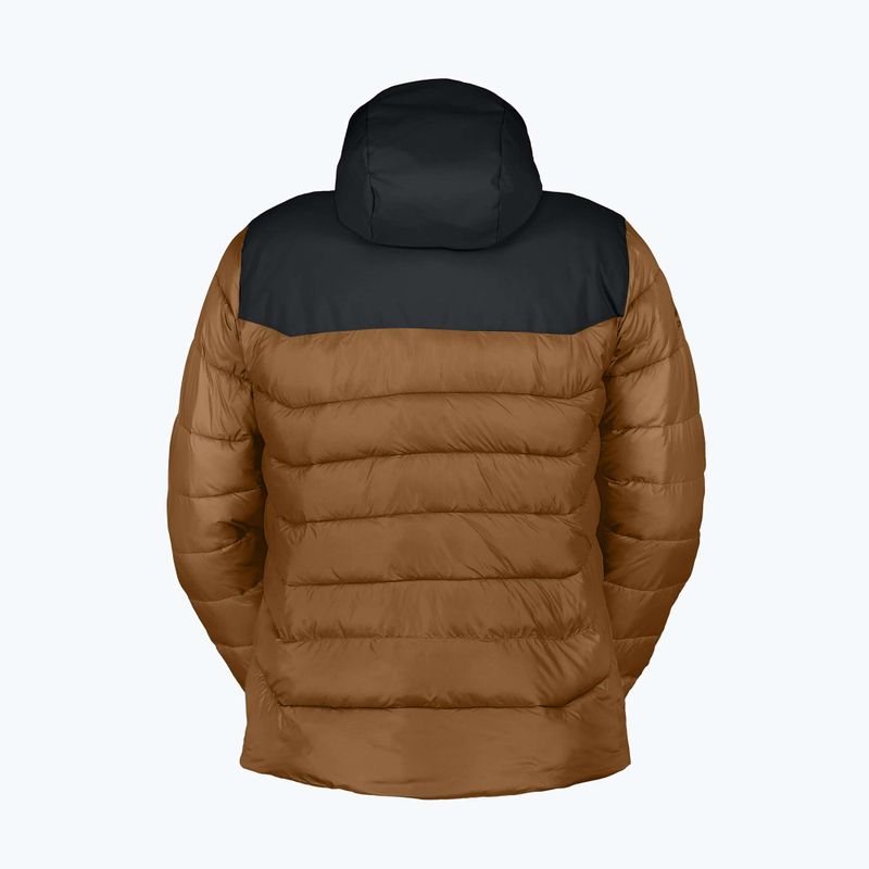 Isolierte Jacke Herren SCOTT Insuloft Warm black/bread brown 2