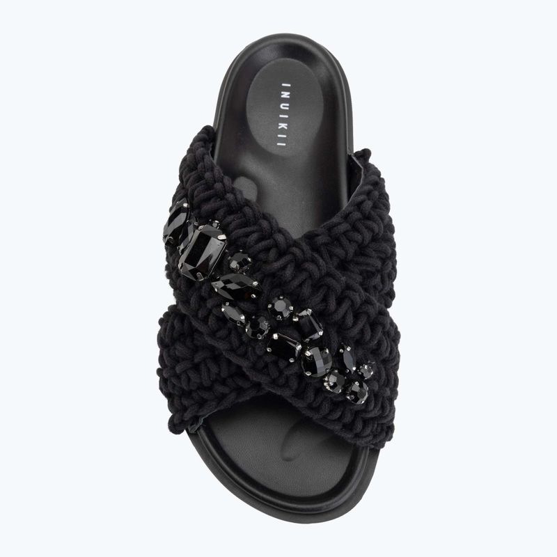 Schlappen Damen INUIKII Woven Stones black 5