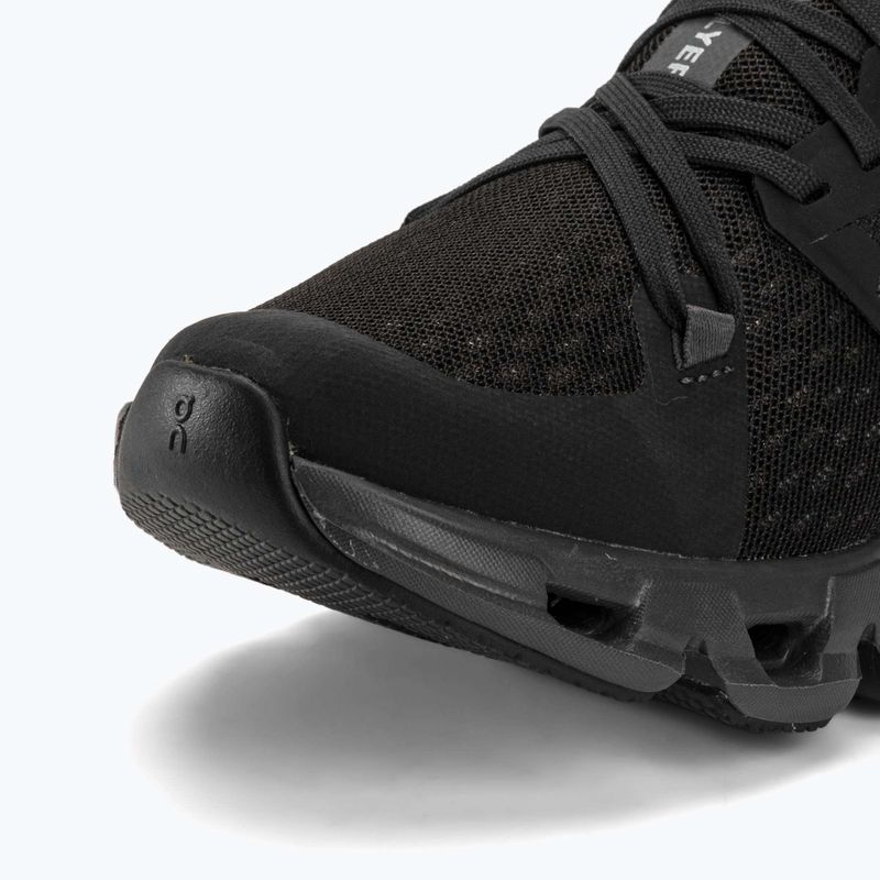 Women's On Cloudflyer 4 schwarz/weiß Laufschuhe 7