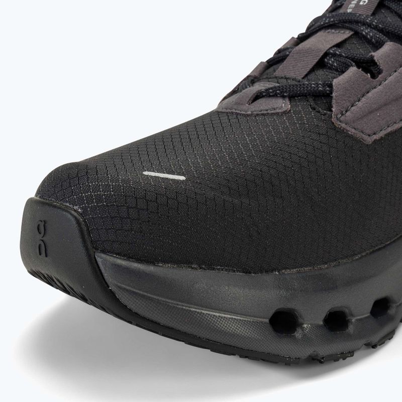 Herren On Cloudrunner 2 Wasserdichte magnet/schwarz Laufschuhe 7