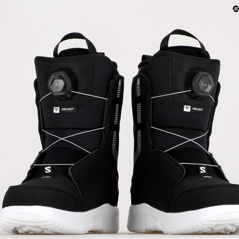 Snowboardboots Kinder Salomon Project Boa schwarz L416817 11