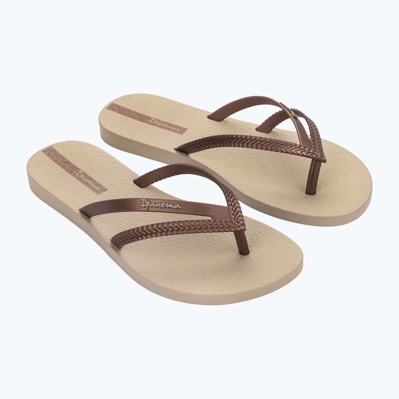 Flip-Flops Damen Ipanema Bossa beige/copper 8