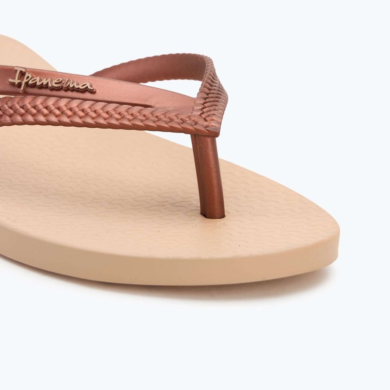 Flip-Flops Damen Ipanema Bossa beige/copper 7