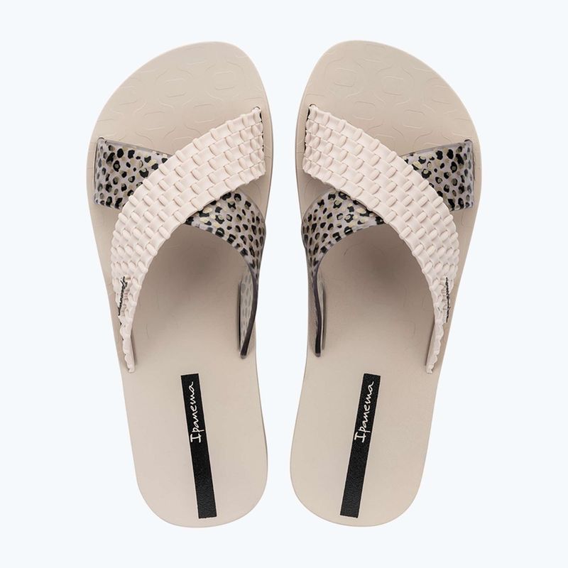 Damen-Pantoletten Ipanema Sense Slide beige/beige/black 10