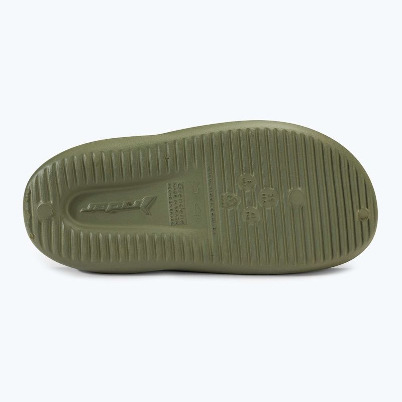 Herren RIDER Rzero Slide grün/orange flip-flops 4