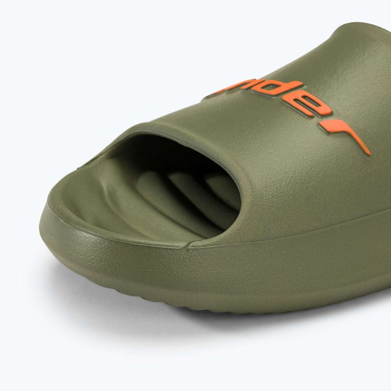 Herren RIDER Rzero Slide grün/orange flip-flops 7