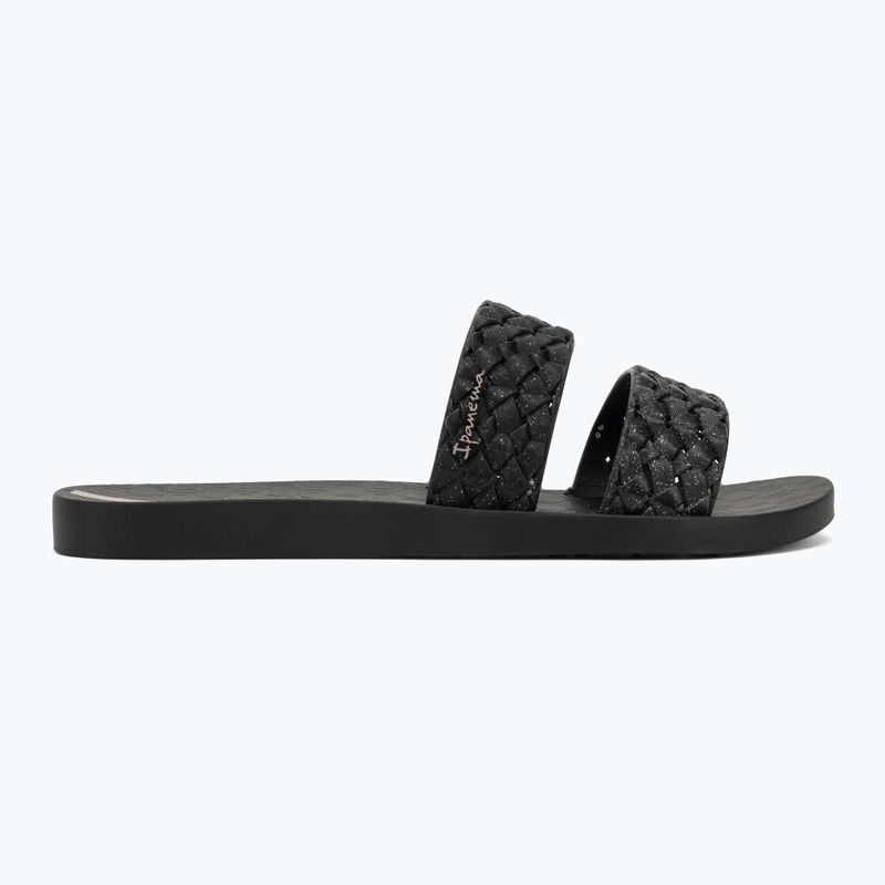 Ipanema Damen Flip-Flops Renda II schwarz/glitter schwarz 2