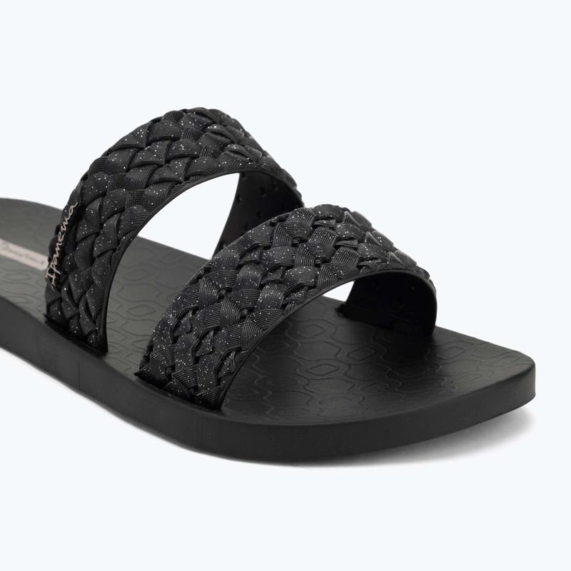 Ipanema Damen Flip-Flops Renda II schwarz/glitter schwarz 7