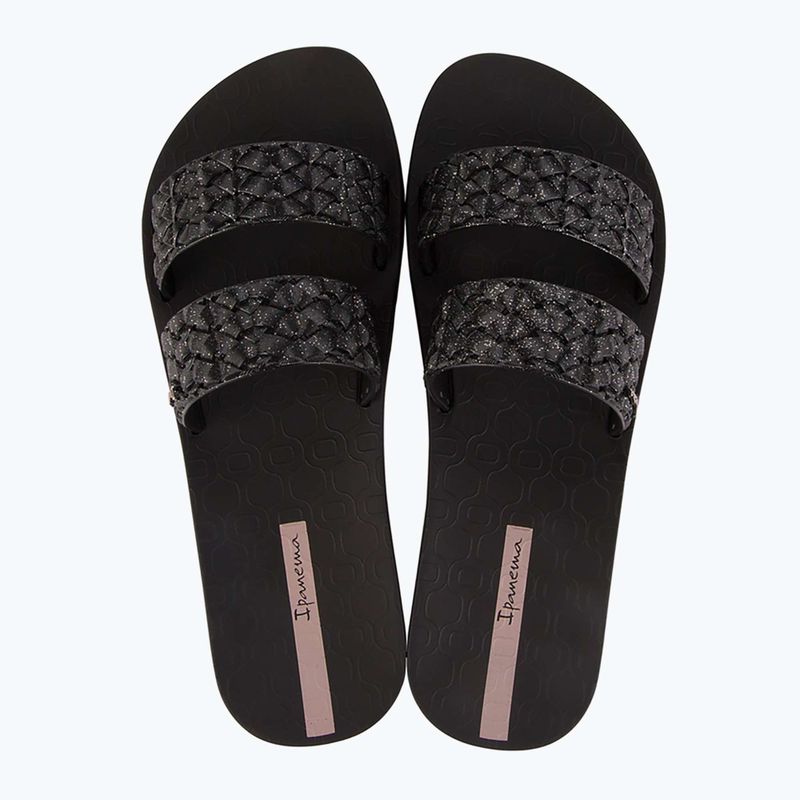 Ipanema Damen Flip-Flops Renda II schwarz/glitter schwarz 9