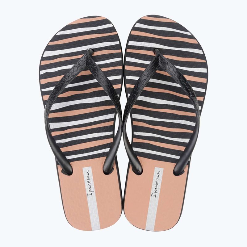 Ipanema Classic Happy XII schwarz/schwarz/rosa Damen Flip Flops 9