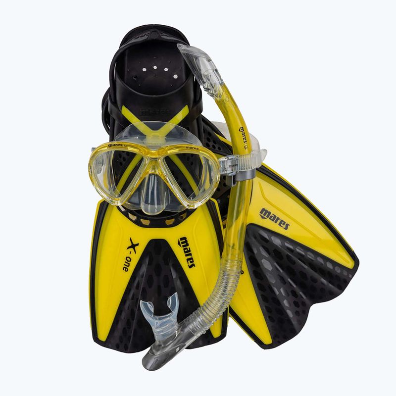 Mares X-One Marea Tauchset Maske + Schnorchel + Flossen 10