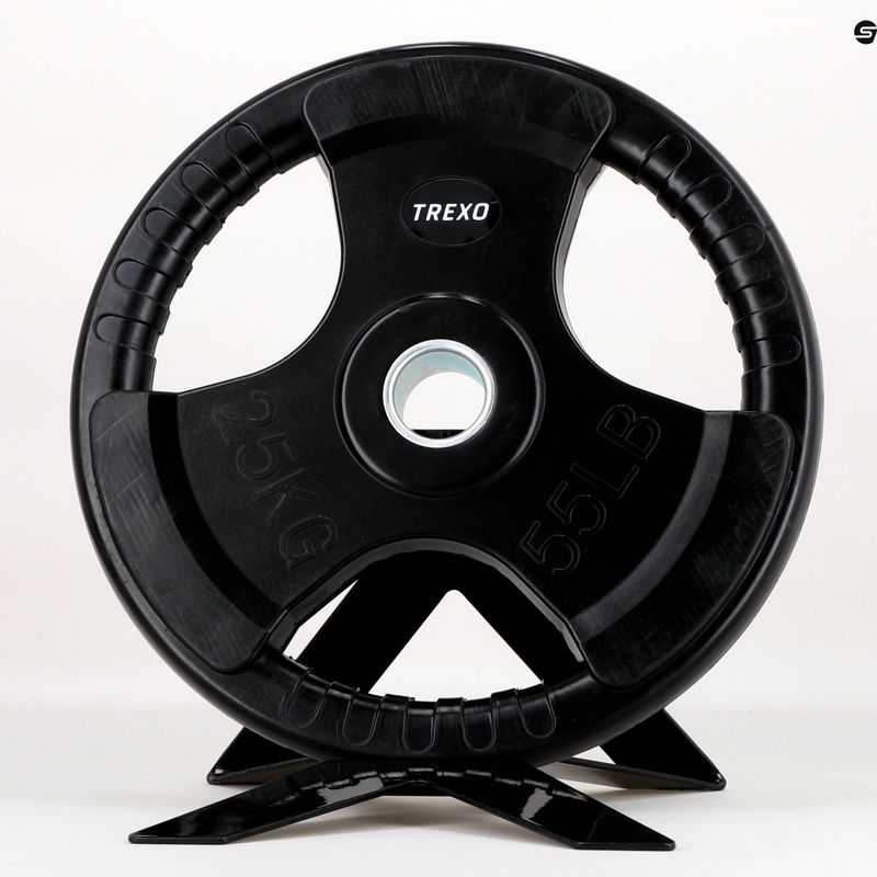 Hantelscheibe XTREXO czarne RW25 25 kg 8