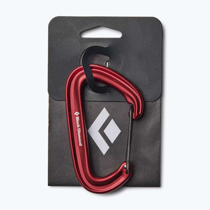 Karabiner Black Diamond Litewire red 2