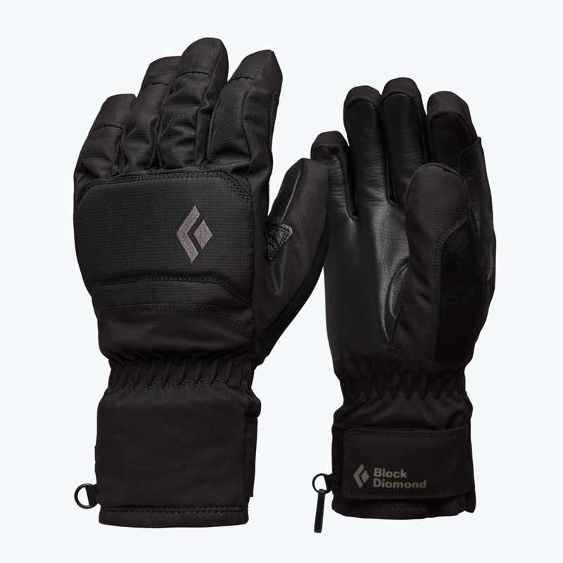 Black Diamond Mission schwarze Trekking-Handschuhe