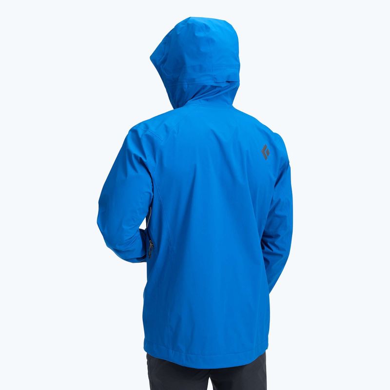 Herren Black Diamond Highline Stretch Shell Regenjacke drifter blau 2