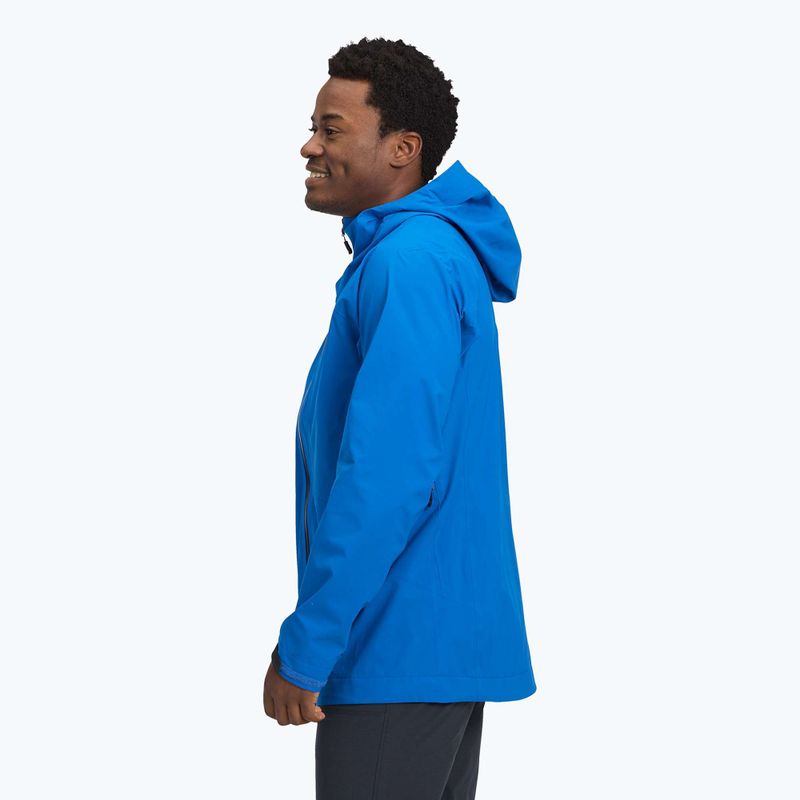 Herren Black Diamond Highline Stretch Shell Regenjacke drifter blau 3