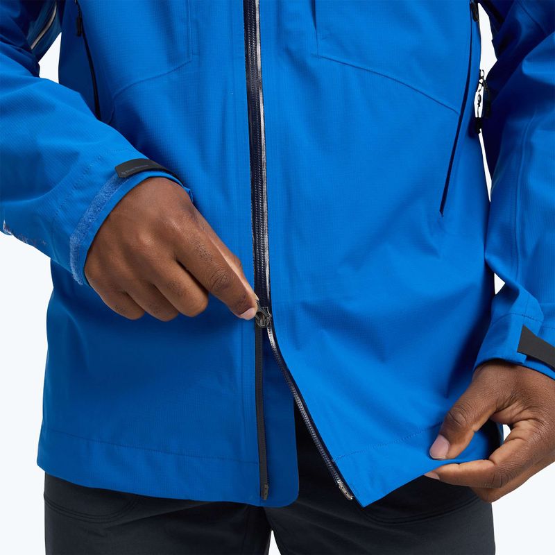 Herren Black Diamond Highline Stretch Shell Regenjacke drifter blau 8