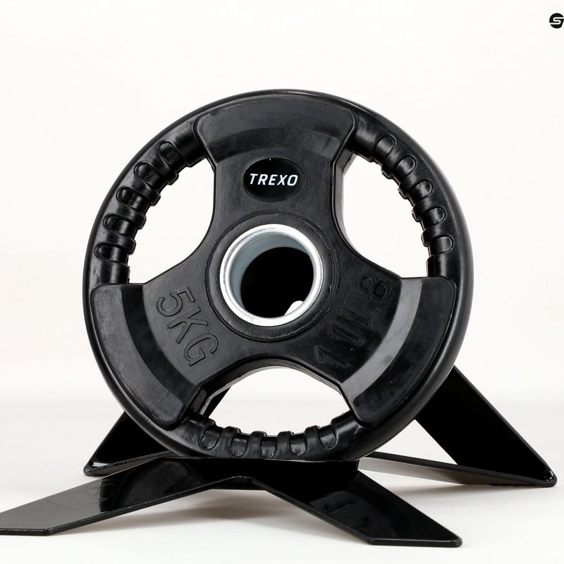 Hantelscheibe XTREXO czarne RW5 5 kg 9