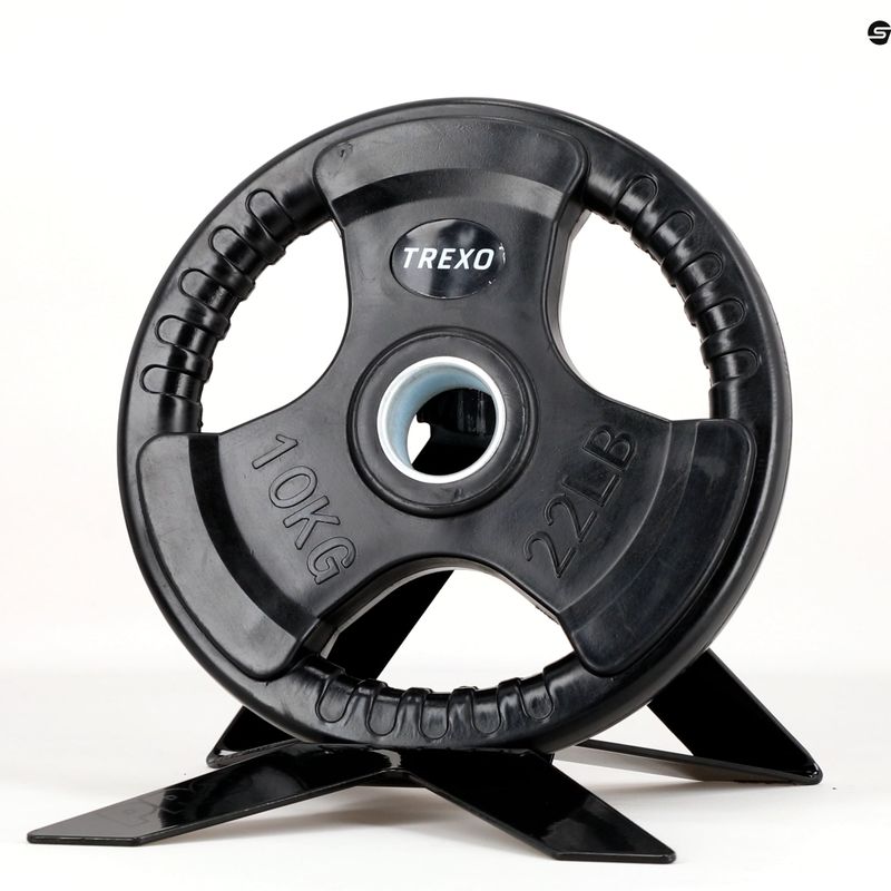 Hantelscheibe XTREXO czarne RW10 10 kg 9