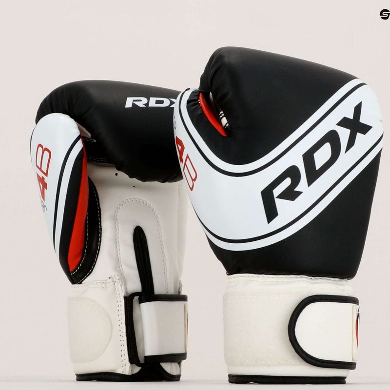 RDX Kinder Boxhandschuhe schwarz/weiß JBG-4B 9