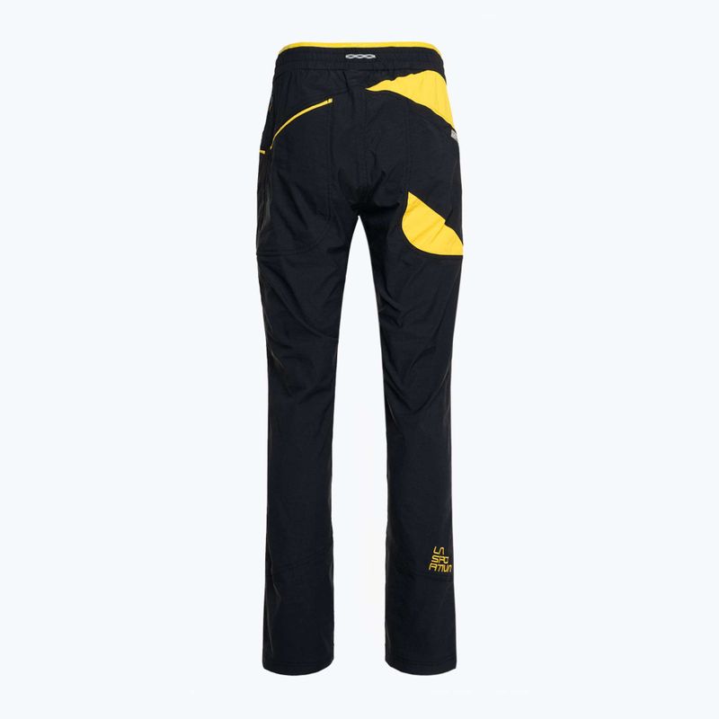 Herren La Sportiva Talus Kletterhose schwarz N68999100 2