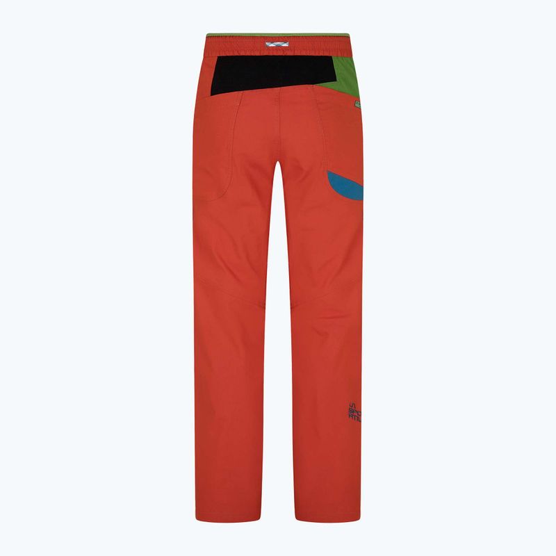 La Sportiva Herren Kletterhose Fuente rot N69313718 7