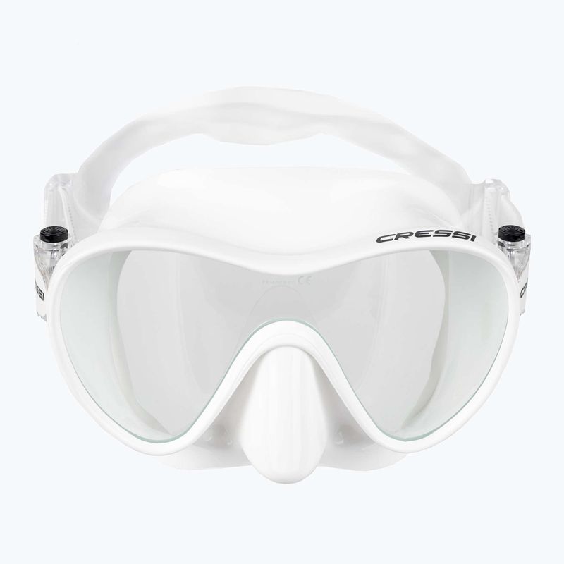 Tauchmaske Cressi F1 weiß ZDN283 2