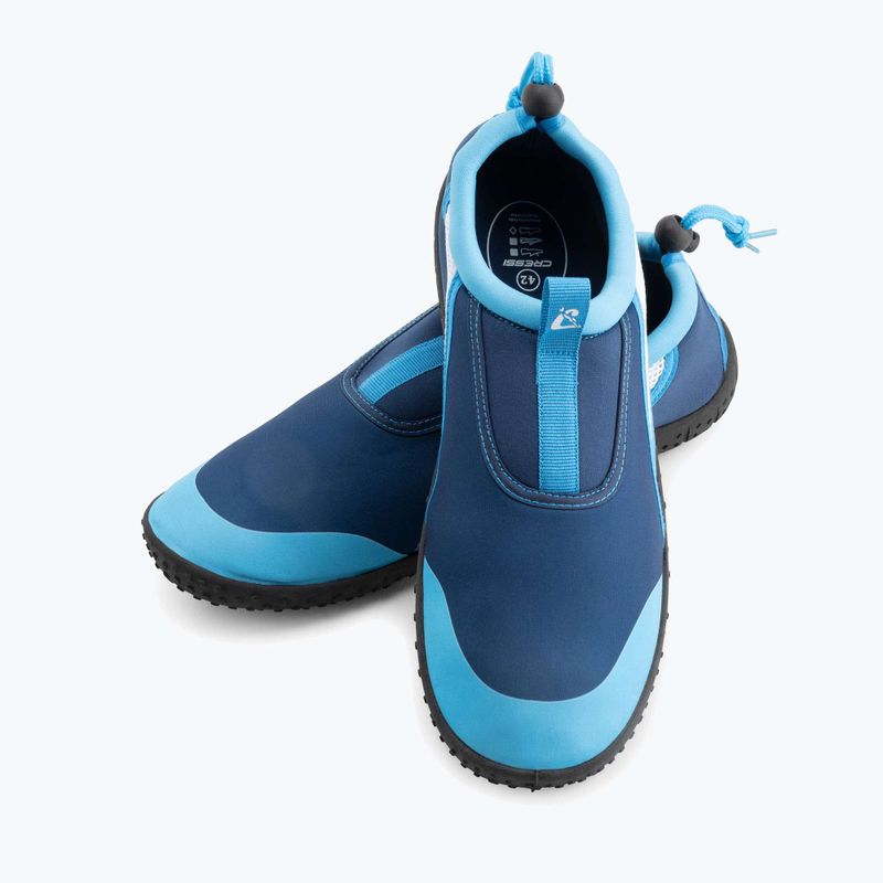 Cressi Coco blau/azurblaue Wasserschuhe für Kinder 11
