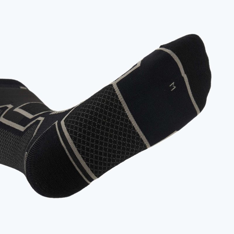 Skisocken Mico Medium Weight Warm Control Ski black grey 4