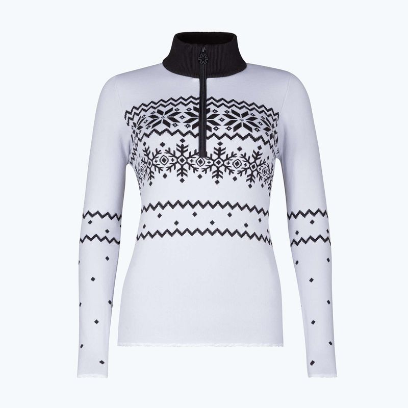 Thermoaktiver Sweatshirt Hoodie Damen Newland Groenlandia Half Zip white/black 5