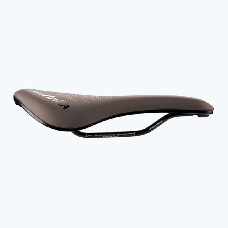 Fahrradsattel Selle Italia Novus Boost Evo Gravel TM, Superflow, Mangan-Schiene, Soft-Trek braun 2