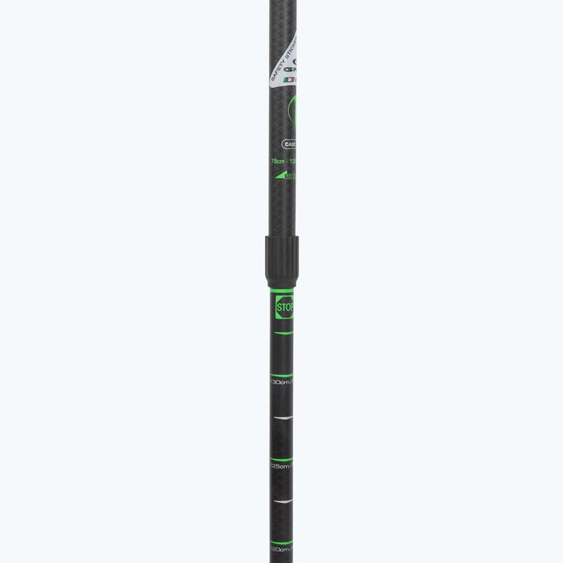 Nordic-Walking-Stöcke GABEL Carbon XT 2S 80 F.L. black/lime 4
