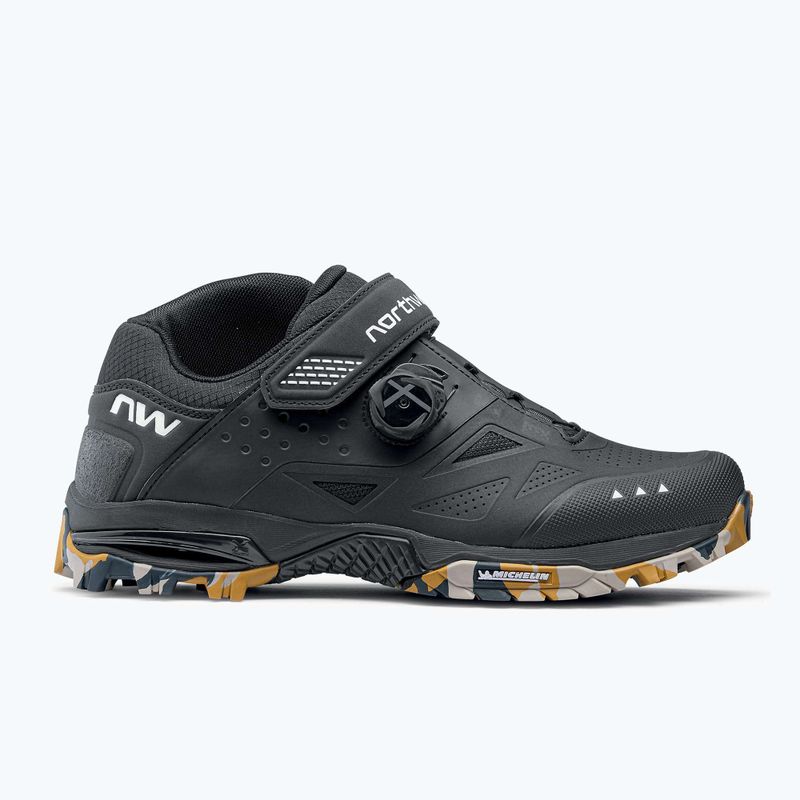 Herren MTB-Schuhe Northwave Enduro Mid 2 black/camo 8