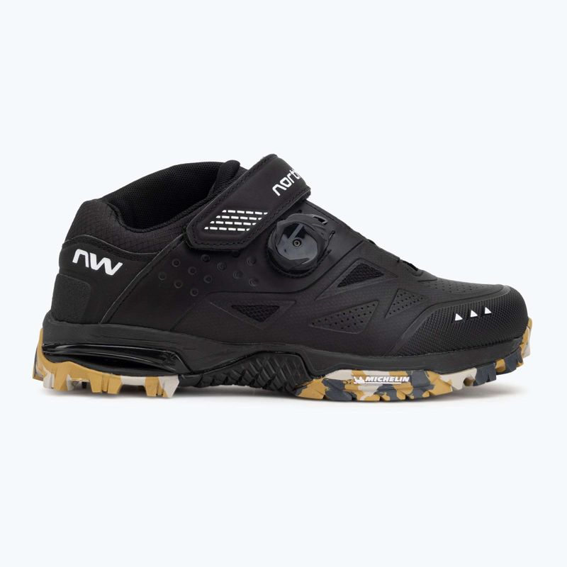 Herren MTB-Schuhe Northwave Enduro Mid 2 black/camo 2