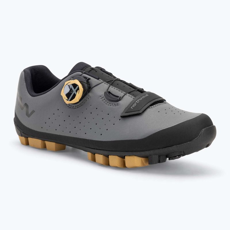 Herren MTB-Radschuhe Northwave Hammer Plus dunkelgrau/honig