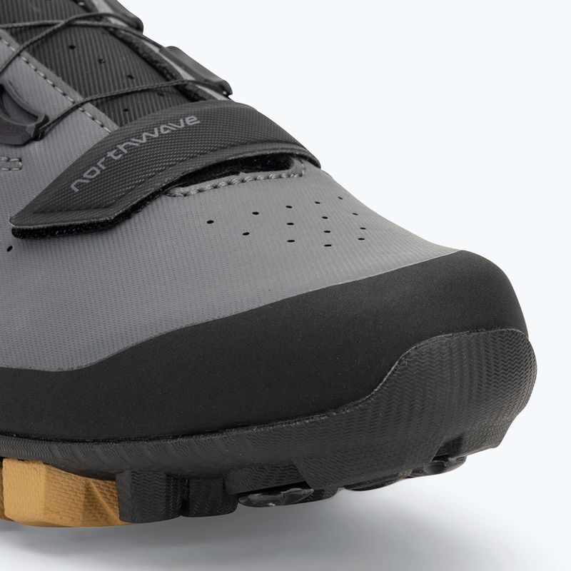 Herren MTB-Radschuhe Northwave Hammer Plus dunkelgrau/honig 7