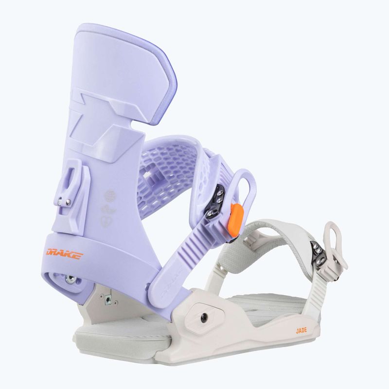 Damen Snowboardbindungen Drake Jade W lilac/white 3
