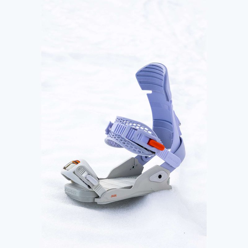 Damen Snowboardbindungen Drake Jade W lilac/white 4