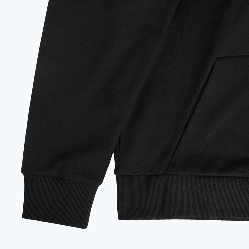 Herren EA7 Emporio Armani Zug Sichtbarkeit Hoodie schwarz / gold 3