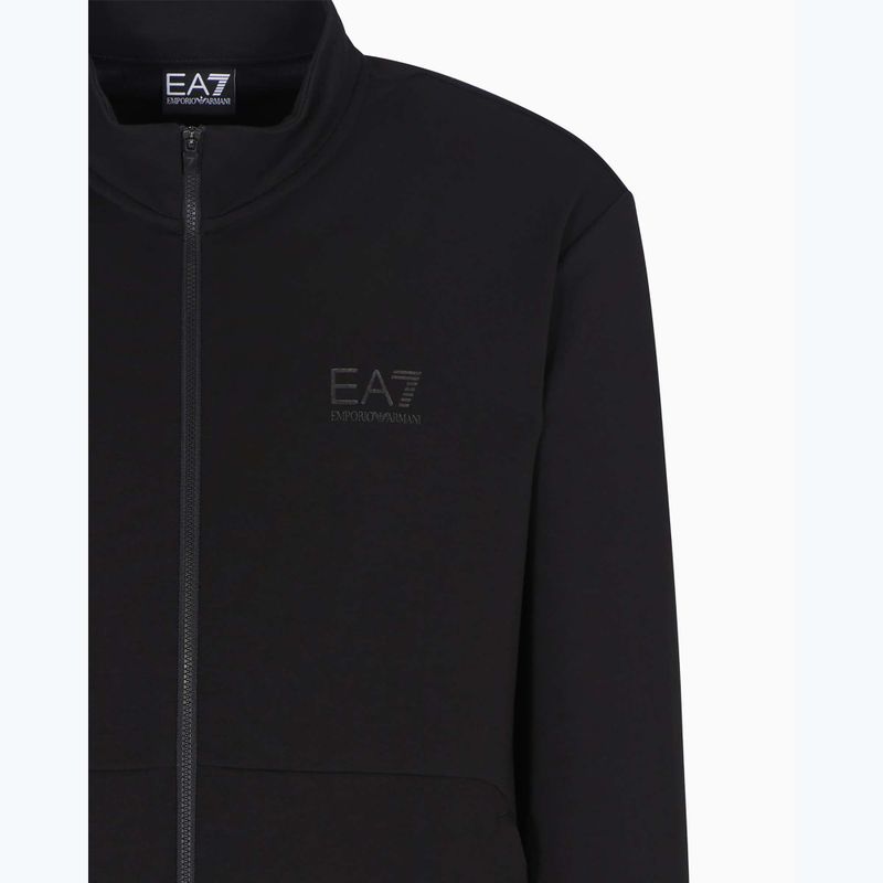 EA7 Emporio Armani Herren Trainingsanzug Natural Ventus7 T-Anzug T-Top Fz schwarz 3