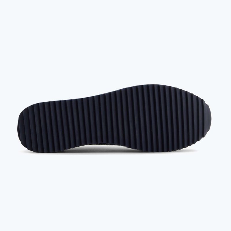 EA7 Emporio Armani Schwarz & Weiß Wildleder Sky Captain / Deep Cobal / Mineral Schuhe 11
