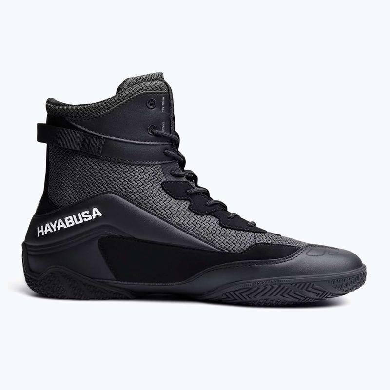 Hayabusa Talon Boxing Herren Boxschuhe schwarz 9