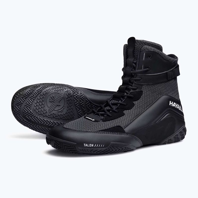 Hayabusa Talon Boxing Herren Boxschuhe schwarz 10