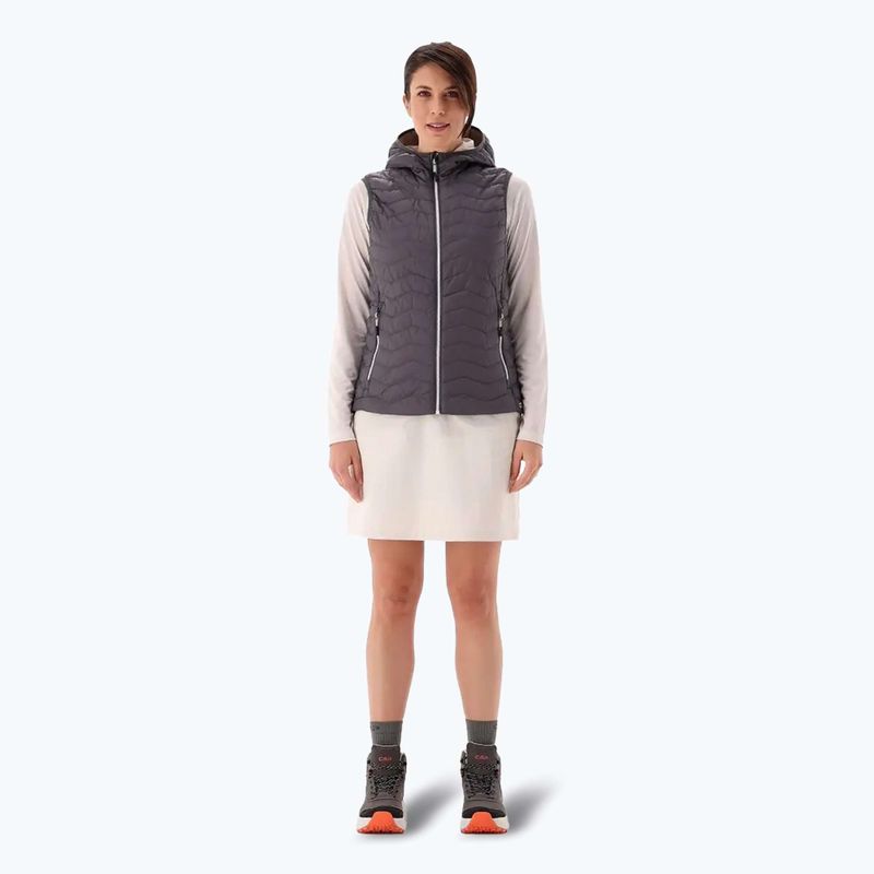 Weste Damen CMP 35Z5026 Fix Hood terra 2